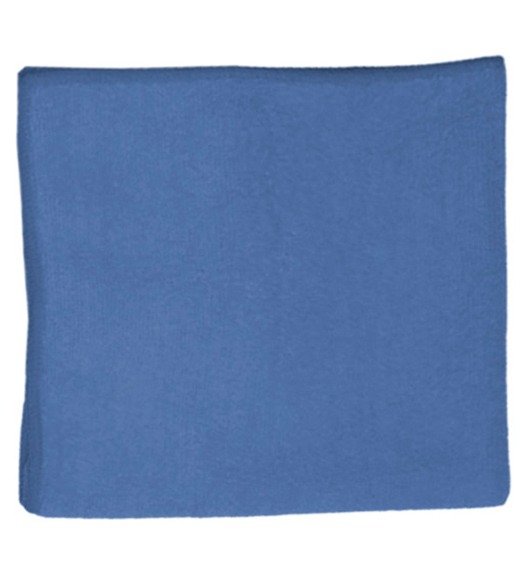 Blue microfiber cleaning cloth at Dhanya Speciality Hospital